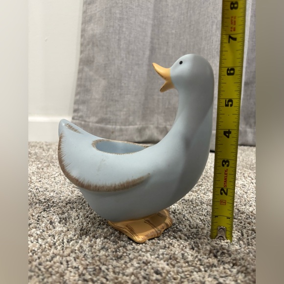 Vintage Cottage Core PartyLite P9178 Blue Duck Tealight Candle Holder - Picture 12 of 12